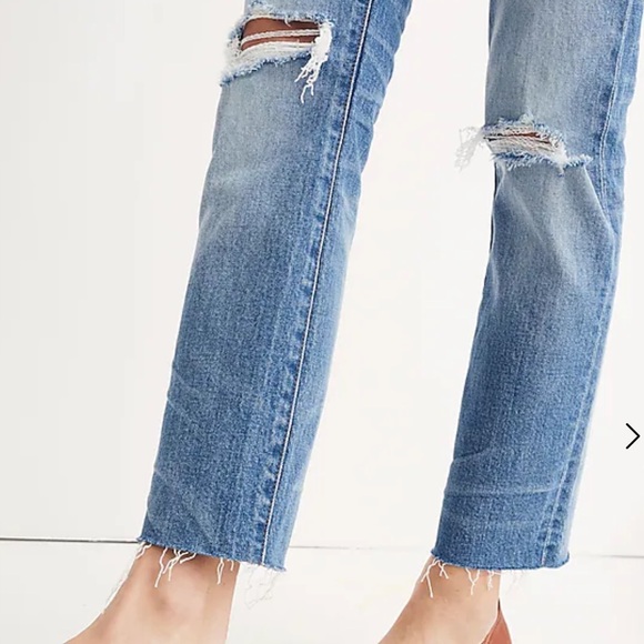 Madewell High-Rise Slim Crop Boyjean - Picture 2 of 5